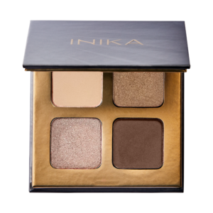 INIKA Organic Quad Eyeshadow Palette Wind - Paleta prírodných očných tieňov Wind - 8 g