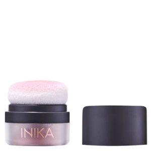 INIKA Organic Mineral Blush Puff Pot Rosy Glow - Minerálna lícenka Puff Pot Rosy Glow - 3 g
